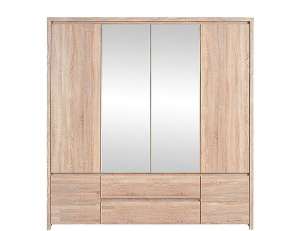 Шкаф платяной SZF 6D2S Каспиан Дуб Сонома