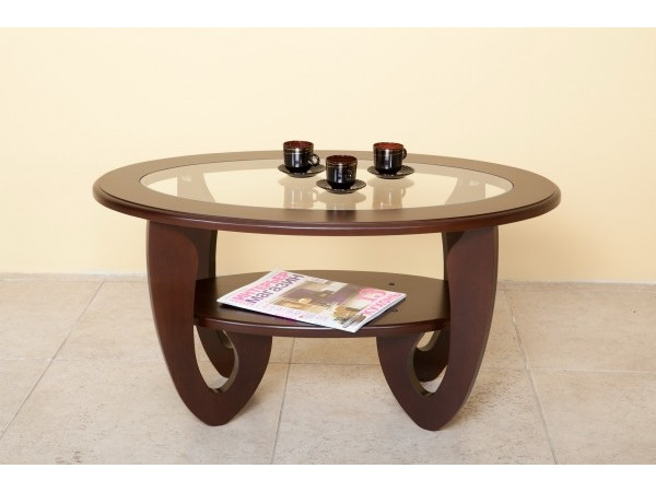 Стол Тюльпан (орех темный)