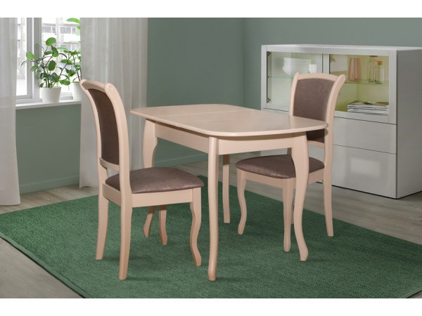 Стол "Кантри" раскладной беж