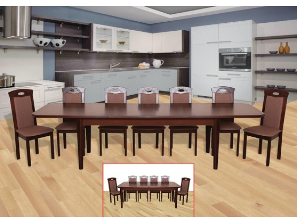 Стол "Модерн 3" (орех темный)