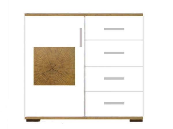 Комод KOM1D4S Вудс