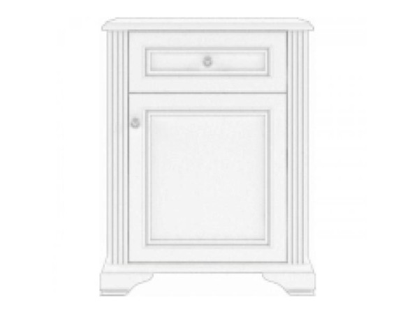 Комод 1D1S Вайт