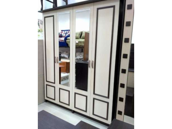 Шкаф 4Д Ким (св. венге)