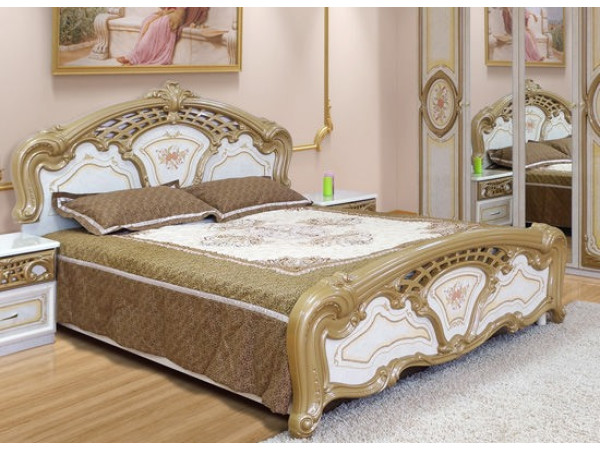 Кровать 2сп (1,6м) Кармен новая (без вклада)