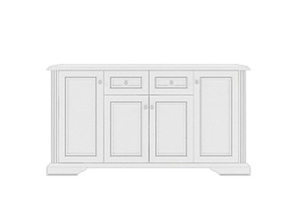 Комод 4D2S White (Вайт)