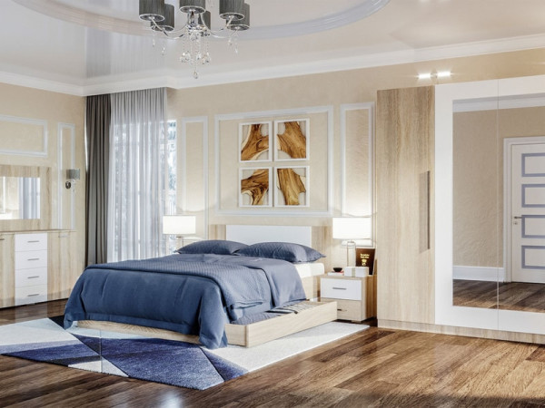 Спальня Лилея Новая (комплект) Світ Меблів